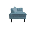 Ver imagem 5 de Recamier Decorativo Divã Amsterdã 187cm Lado Esquerdo Linho Azul Marinho
