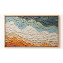 Ver imagem 2 de Quadro Decorativo N°78 105x60cm - Panorâmico Abstrato - Montanhas do Madeira - Rollflex
