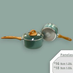 Panelas de Indução Ceramiclife Botanika 5 Peças - Brinox - 5