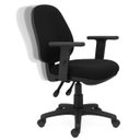 Ver imagem 1 de Cadeira de Escritório Ergonômica Axys - Cor Preta - 20091