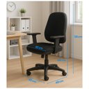 Ver mais imagens de Cadeira de Escritório Ergonômica Axys - Cor Preta - 20091