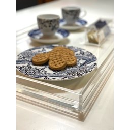 Bandeja De Acrílico 8mm Transparente Linda Gg Sem Alça - 3