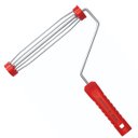 Ver imagem 6 de Rolo 23cm 10mm + Suporte Garfo Gaiola 23cm + Bandeja para Pintura 2,7l 30x37cm Preta + Cabo Extensor