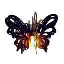 Ver imagem 1 de Luminária Teto tipo Pendente BORBOLETA MDF - Completa - Cor: Preta