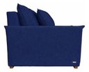 Ver imagem 5 de Poltrona-Cama Monica Retratil Macia Quarto Visita Sala Suede:Azul-Marinho/Suede