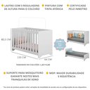 Ver imagem 4 de Berço 3 em 1 para Colchão 60 x 130 cm Multimóveis