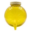 Ver imagem 2 de Suqueira Vidro 5 Litros Dispenser Cristal Limao Bebidas