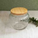 Ver imagem 4 de Porta Mantimento de Vidro com Tampa de Pinus 1,3 L Wolff