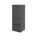 Ver imagem 1 de Gaveteiro Arquivo 04 Gavetas Línea Preto