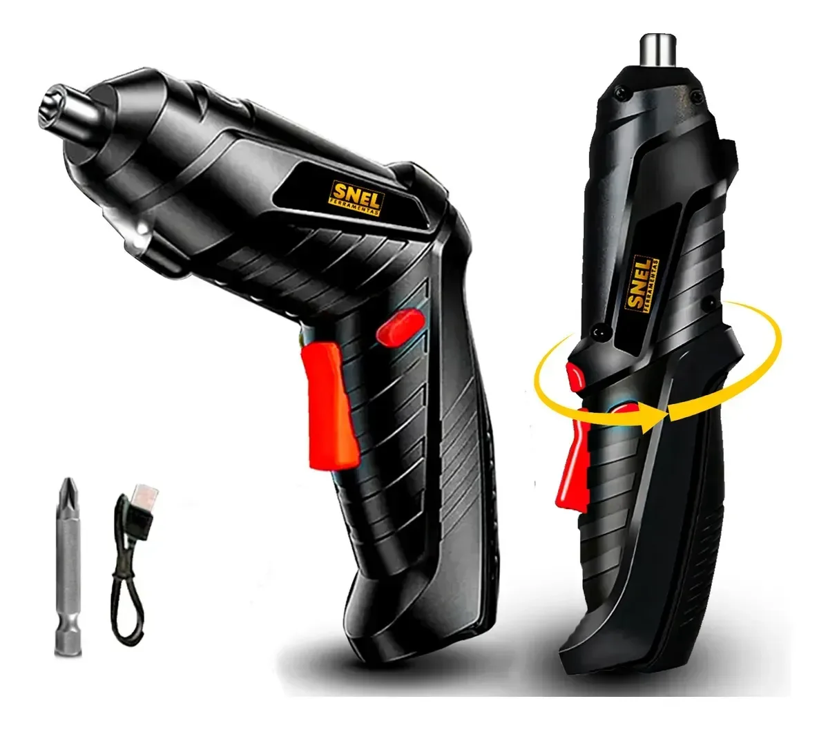 Parafusadeira Angular Bateria 5v Prb-001 Snel Ferramentas