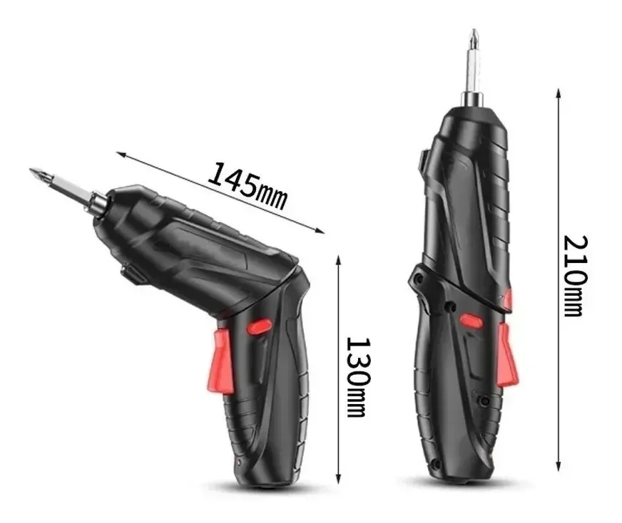 Ver imagem 6 de Parafusadeira Angular Bateria 5v Prb-001 Snel Ferramentas