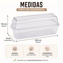 Ver mais imagens de Porta Pão com Tampa Transparente Bpa Free Multiuso