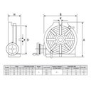 Ver imagem 5 de Mesa Divisora Horizontal e Vertical 250mm para Fresadora (1:90)