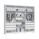 Ver imagem 5 de Guarda-roupa 6 Portas 6 Gavetas Brescia