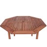 Mesa Oitavada em Madeira Maciça com Furo para Ombrelone - 2