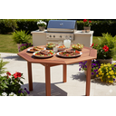 Ver imagem 1 de Mesa Oitavada em Madeira Maciça com Furo para Ombrelone