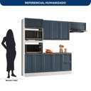 Ver imagem 4 de Cozinha Completa Modulada Americana 4 Peças com Torre Quente e Balcão Tampo Unna