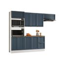 Ver imagem 2 de Cozinha Completa Modulada Americana 4 Peças com Torre Quente e Balcão Tampo Unna
