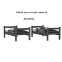 Ver imagem 3 de Beliche Letícia Branco com Colchões - Cambel