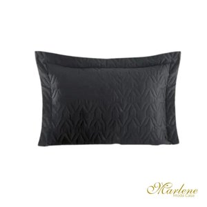 Porta Travesseiro Satinee Preto 50x90cm