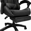 Ver mais imagens de Cadeira Gamer Stillus Reclinável 120° com Apoio para Os Pés e Cabeça Preto
