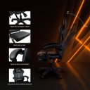 Ver imagem 3 de Cadeira Gamer Stillus Reclinável 120° com Apoio para Os Pés e Cabeça Preto