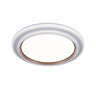 Plafon Led de Sobrepor Luz Amarela Neutra Branca 48cm 72w 110v/220v:dourado/110/220v - 1