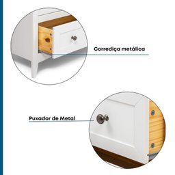 Cômoda 4 Gavetas com Trocador Nest - 13