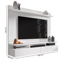 Ver imagem 5 de Home Suspenso Noruega Branco para Tv até 55” - Móveis Leão