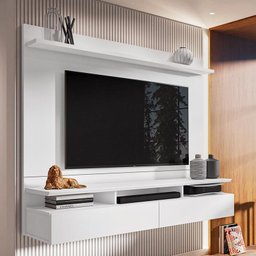 Home Suspenso Noruega Branco para TV até 55” - Móveis Leão - 2