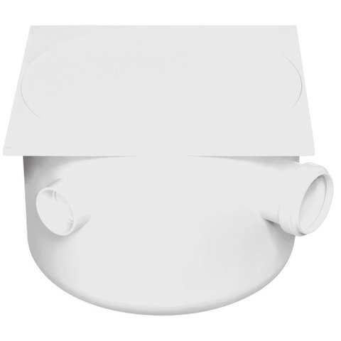 Caixa de Gordura Quadrada com Tampa 250x172x50 Herc