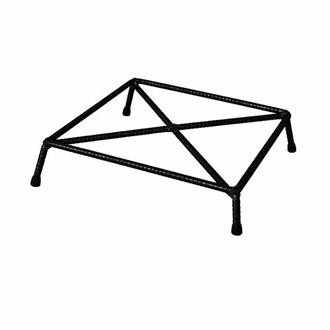 Suporte Quadrado para Vaso de Plantas 20cm Artesanal Resistente