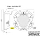 Ver imagem 3 de Banheira Hidromassagem Jacuzzi Paola G2 1,50mx50cm - 6 Jatos P1