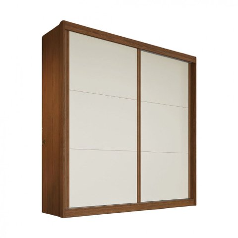Guarda Roupa Mali 2 Portas de Correr 100 MDF - Móveis Europa