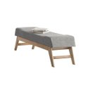 Ver imagem 2 de Puff 160cm Linho Requadro Natural Horus