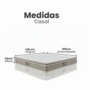 Ver imagem 3 de Colchão Casal Ortobom Airtech Spring 138x188cm Molas Pocket D26 Antiácaro