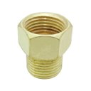 Ver imagem 1 de Conexão Extensor Aumento Prolongador Adaptador Curto 3cm para Torneira e Chuveiro Rosca 1/2"