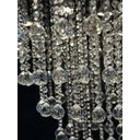 Ver imagem 6 de Lustre de Cristal para Quarto Base de Inox 60cm de Diâmetro:bivolt