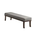 Ver imagem 2 de Puff para Quarto 140cm Linho Imbuia Theo