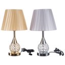 Ver imagem 4 de Abajur Luminária Quarto Sala Decoração Cristal / Abj503 Pgb