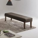 Ver imagem 1 de Puff para Quarto 140cm Veludo Imbuia Theo