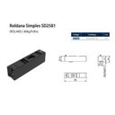Ver imagem 4 de Kit c/ 2 ROL440 Roldana Simples Regulável Linha Suprema Udinese 40kg Preta