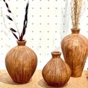 Ver imagem 2 de Kit Vasos em Poliresina 16309 Mart