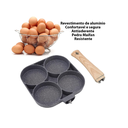 Ver imagem 5 de Panela Antiaderente Frigideira 4 em 1 sem Misturar C/ Emojis