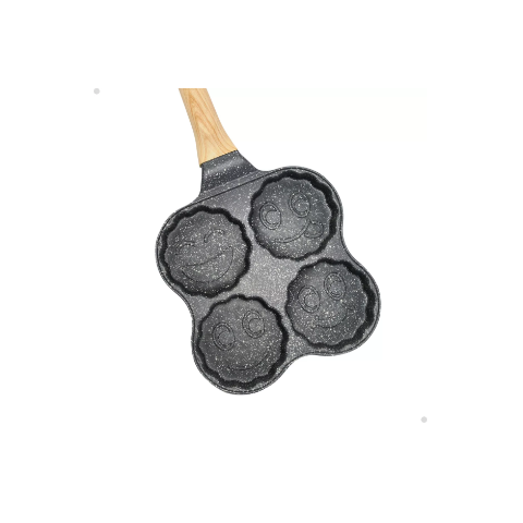 Panela Antiaderente Frigideira 4 em 1 sem Misturar C/ Emojis
