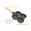 Ver imagem 6 de Panela Antiaderente Frigideira 4 em 1 sem Misturar C/ Emojis