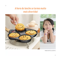 Ver imagem 3 de Panela Antiaderente Frigideira 4 em 1 sem Misturar C/ Emojis