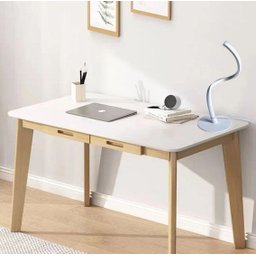 Luminária de Mesa / Abajur Moderno Slim Perfil Led Integrado Curvo 45cm - Dourado - 3