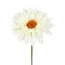 Gérbera Branca Haste 53x13cm Flor Planta Artificial - 1