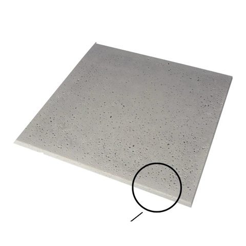 Piso Atérmico para Piscina ou Sauna 50X50X1,5cm Bahamas Champagne  Areia de Quartzo Ind. Cimentícia